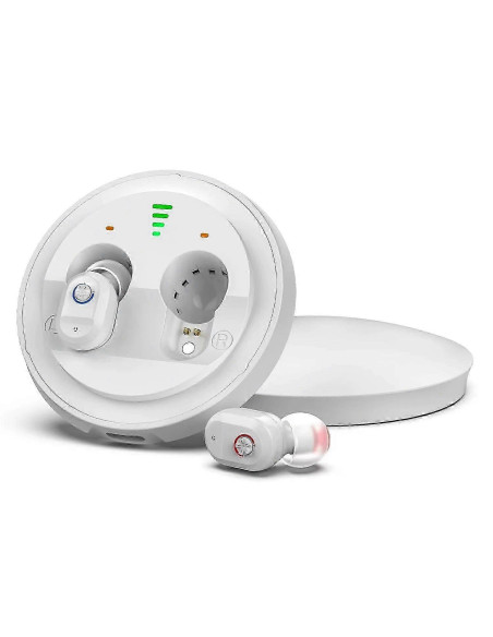 Bluetooth İşitme Cihazı Şarj Edilebilir Telefon Bağlantısı